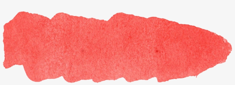 Red Watercolor Png Vector Library Stock - Brush Stroke Red Watercolor, transparent png download