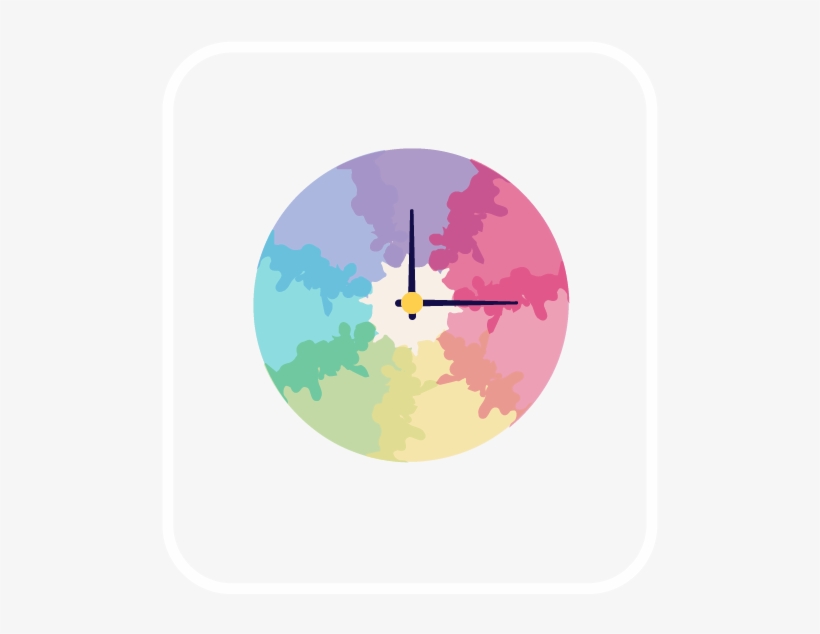 3 Easy, Impressive Watercolor Diys - Wall Clock, transparent png download