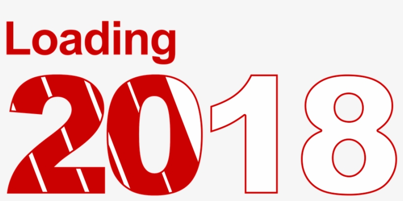2018 Happy New Year Png Transparent Image - New Year 2019 Png, transparent png download