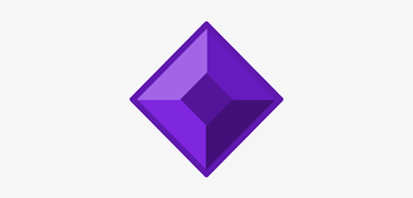 Purple Diamond - Triangle, transparent png download