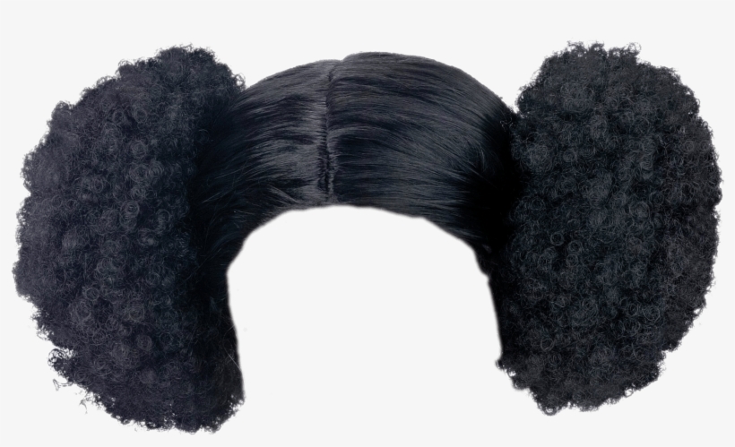 Wig Afro Poof - Black Wig Afro Style - Costume Accessories Halloween, transparent png download