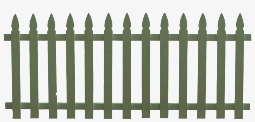 Free Fence Post Clipart - White Picket Fence Png, transparent png download