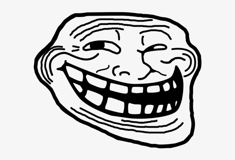 Bleed Area May Not Be Visible - Meme Troll Png, transparent png download