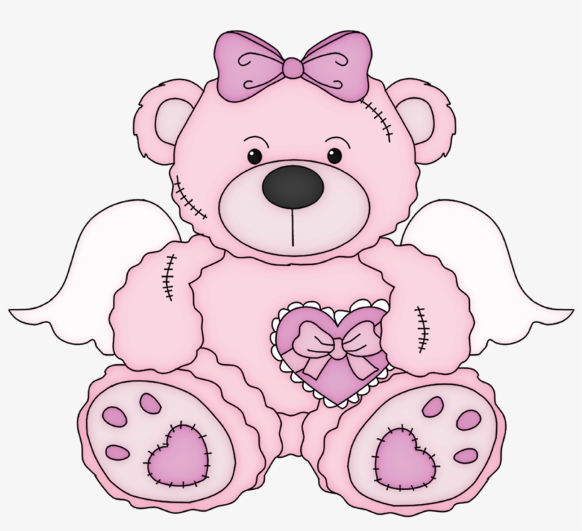 0, - Pink Bear Clip Art, transparent png download