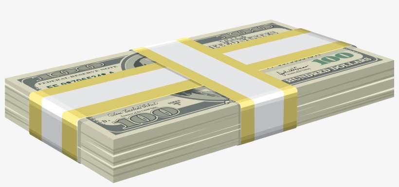 Dollars Bundle Png Clipart - Bundles Of Dollars Png, transparent png download
