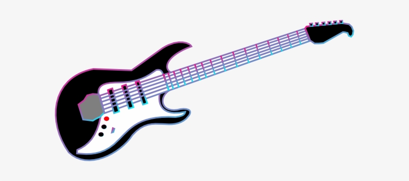 Guitar Clip Art At Clker - Guitar Clip Art Png, transparent png download