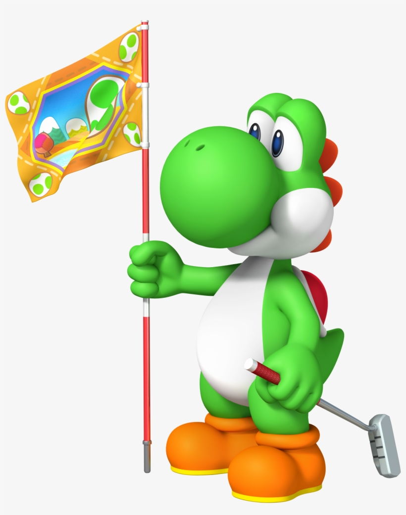 Mario Golf Png Banner Freeuse Stock - Mario Golf World Tour Yoshi, transparent png download