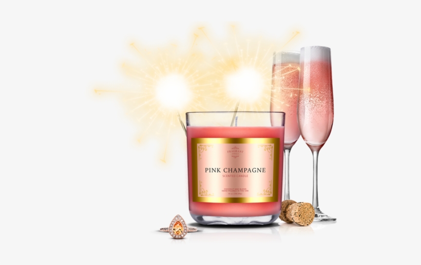 Pink Champagne Png - Champagne, transparent png download