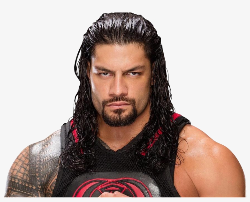 Roman Reigns Battles “marks” On Twitter - Roman Reigns With His Belt, transparent png download