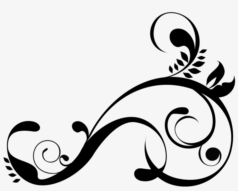 Black Swirls, transparent png download