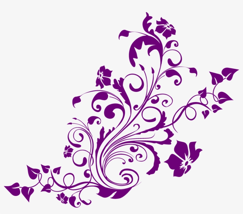 Gold Swirls Png - Pretty Flower Design Shower Curtain, transparent png download