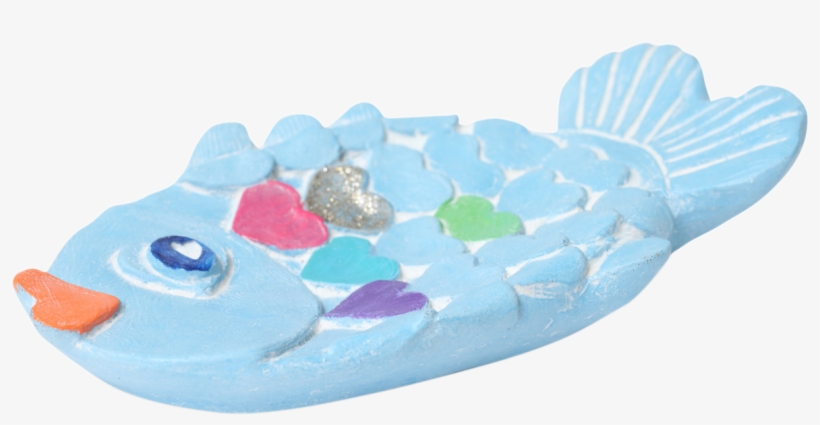 Fishdish Multicolorblueside - Rubber Elephant Soap Holder, transparent png download