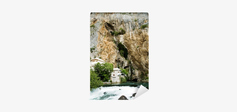 Panorama Of The Buna River With Mini Waterfall In Blagaj - Buna River, transparent png download