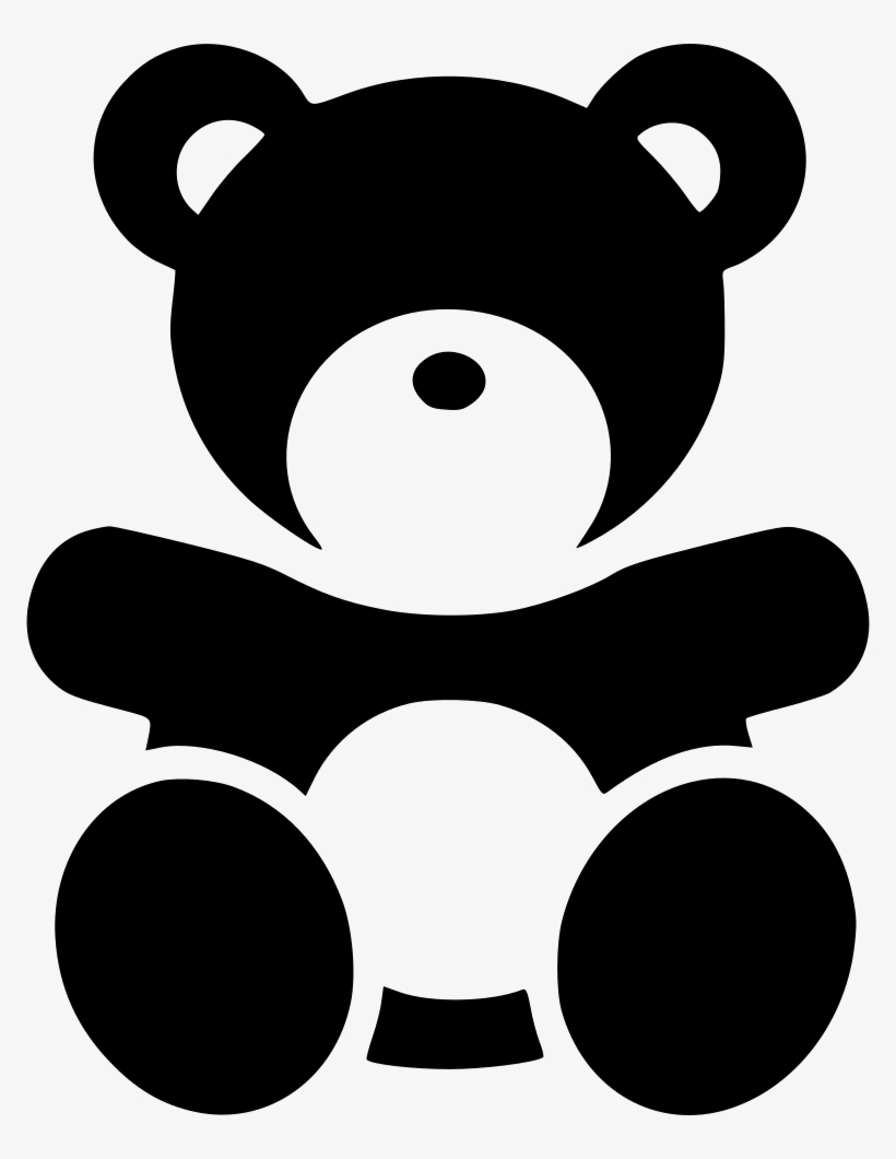 Teddy Bear - - Black Teddy Bear Png, transparent png download