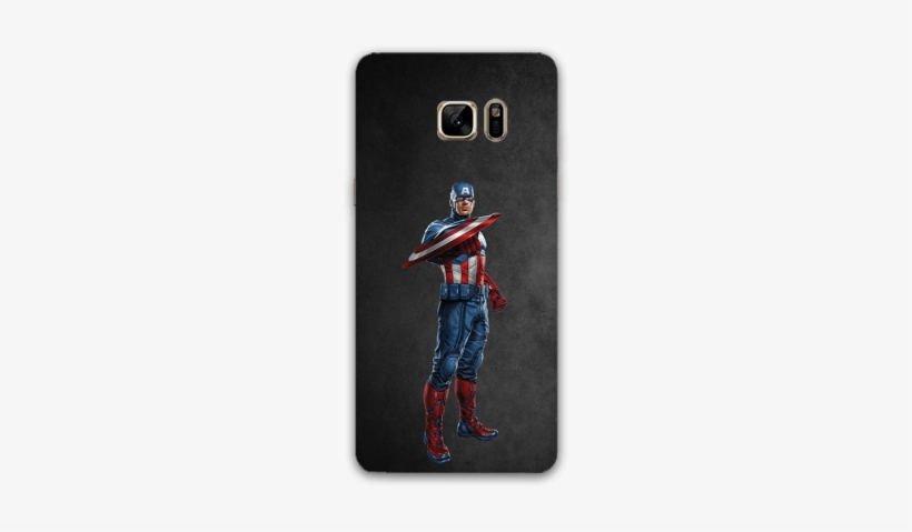 Captain America Samsung Note7 Mobile Case - Iphone, transparent png download