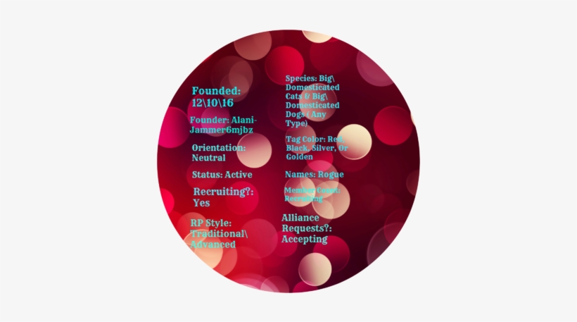 Red Light Bokeh-wide - Cd, transparent png download