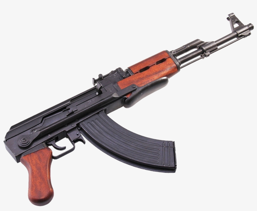 Ak Machine Gun Png Image - Ak 47 Png Hd, transparent png download