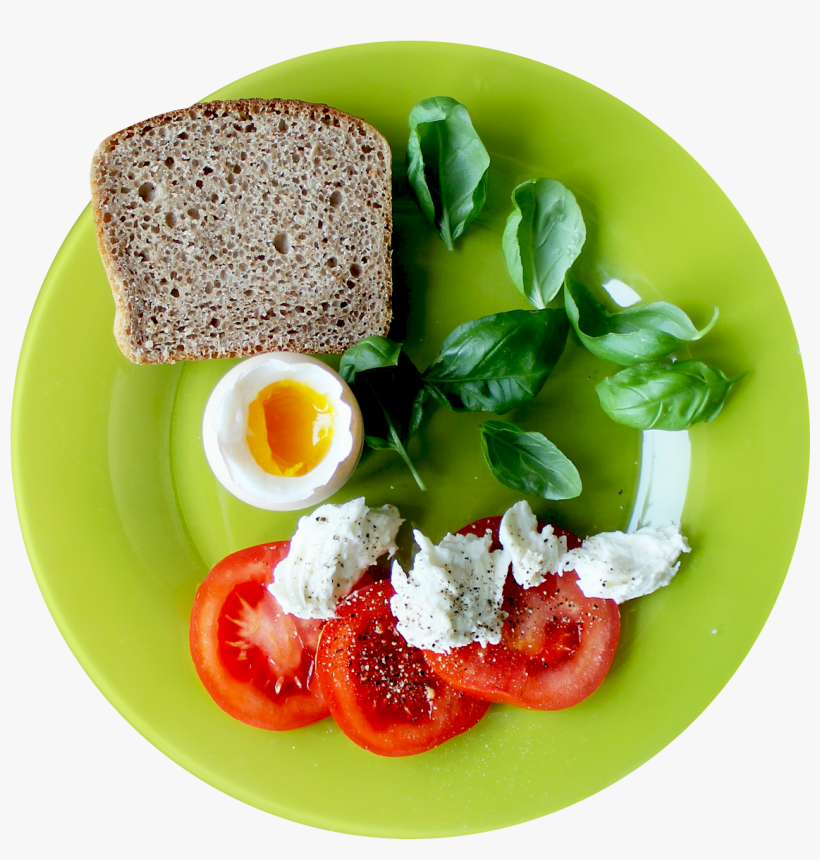 Download Food Plate Top View Png Image - Diy Breakfast Hacks: Mouth Watering Diy Breakfast, transparent png download