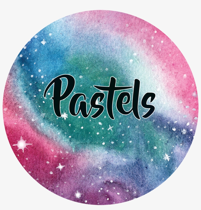 Circular Watercolour Galaxies And Nebulae Example Image - Watercolor Painting, transparent png download