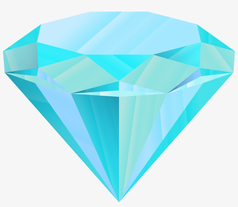 Blue Diamond Clip Art Png Image - Blue Diamond Clip Art, transparent png download