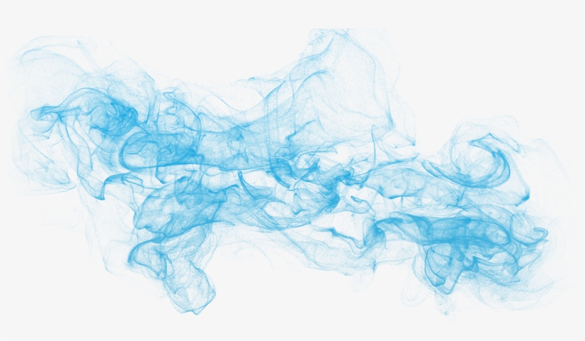 Blue Smoke Effect Png Clip Art Stock, transparent png download