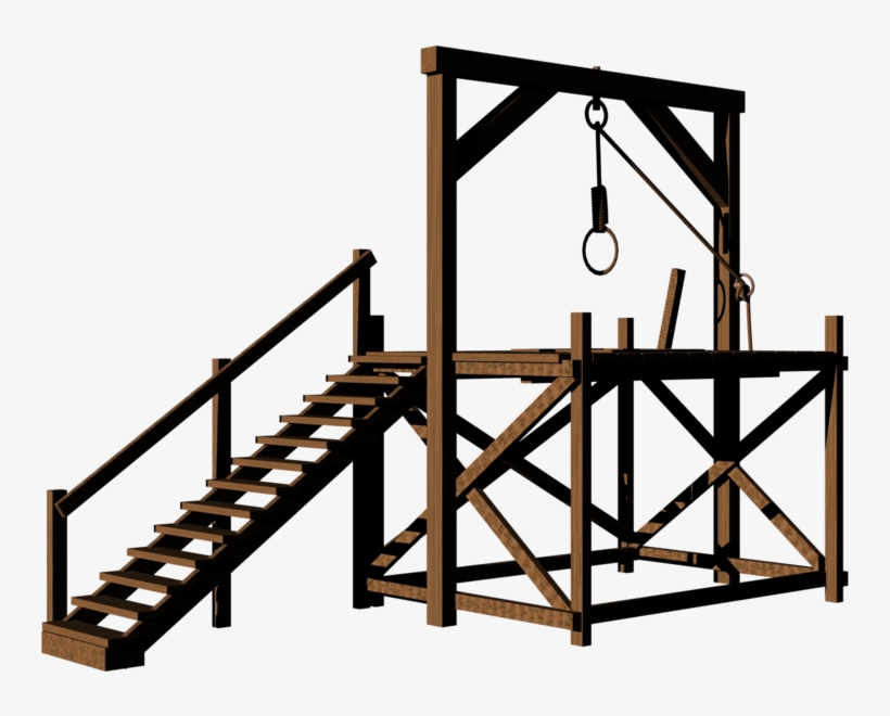 Hangmans Noose, Gallows, Fort Stockton, Witch Trials, - Steps To The Gallows, transparent png download