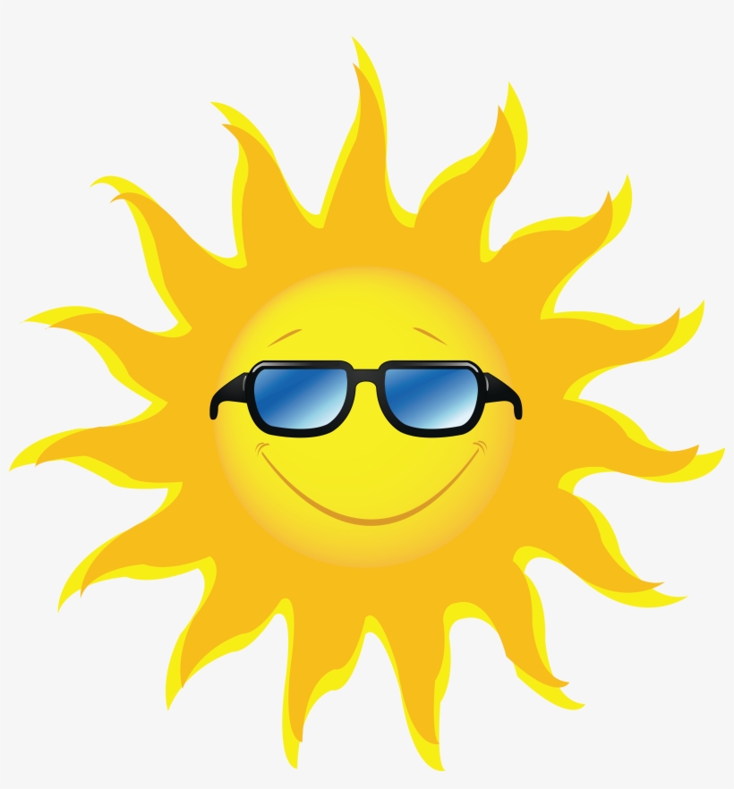 Sun With Sunglasses Png, transparent png download
