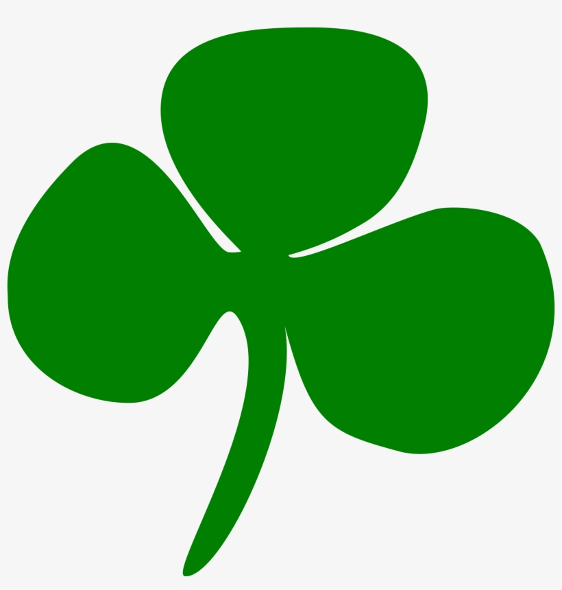 Clover Drawing Shamrock - Shamrock Clipart Free, transparent png download