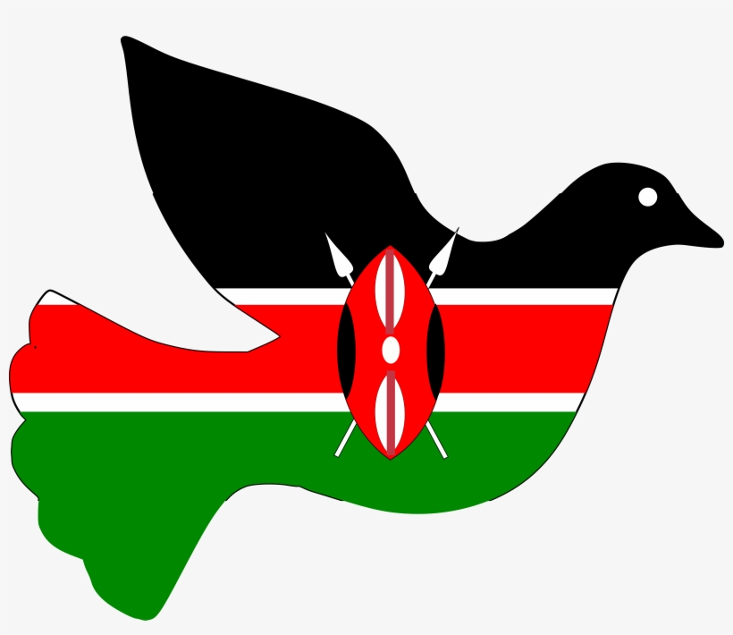 This Free Icons Png Design Of Kenya Peace Dove, transparent png download