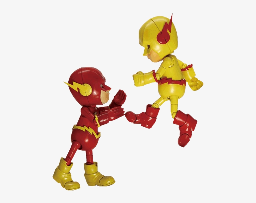 Flash & Reverse Flash Hybrid Metal Action 2-pack Figure - Flash - Flash Battle Hybrid Metal Figuration, transparent png download