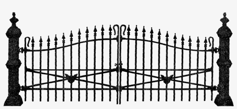 28 Collection Of Halloween Picket Fence Clipart - Halloween Fence Png, transparent png download