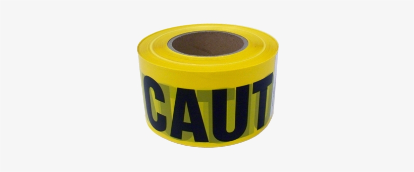 Caution Barricade Tape 3 In - Barricade Tape, transparent png download