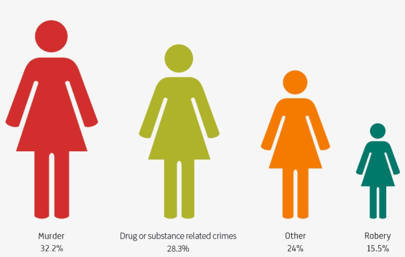 The Crimes Committed By Convicted Women - Man And Woman Stick Figure, transparent png download