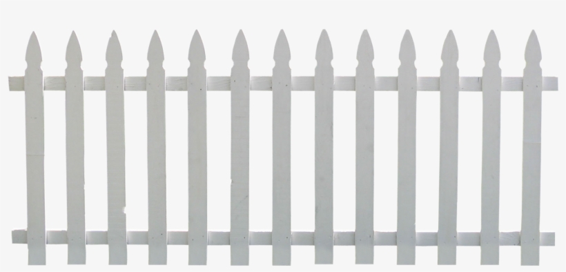 Freeuse Stock Transparent Vector Fence - White Picket Fence Png