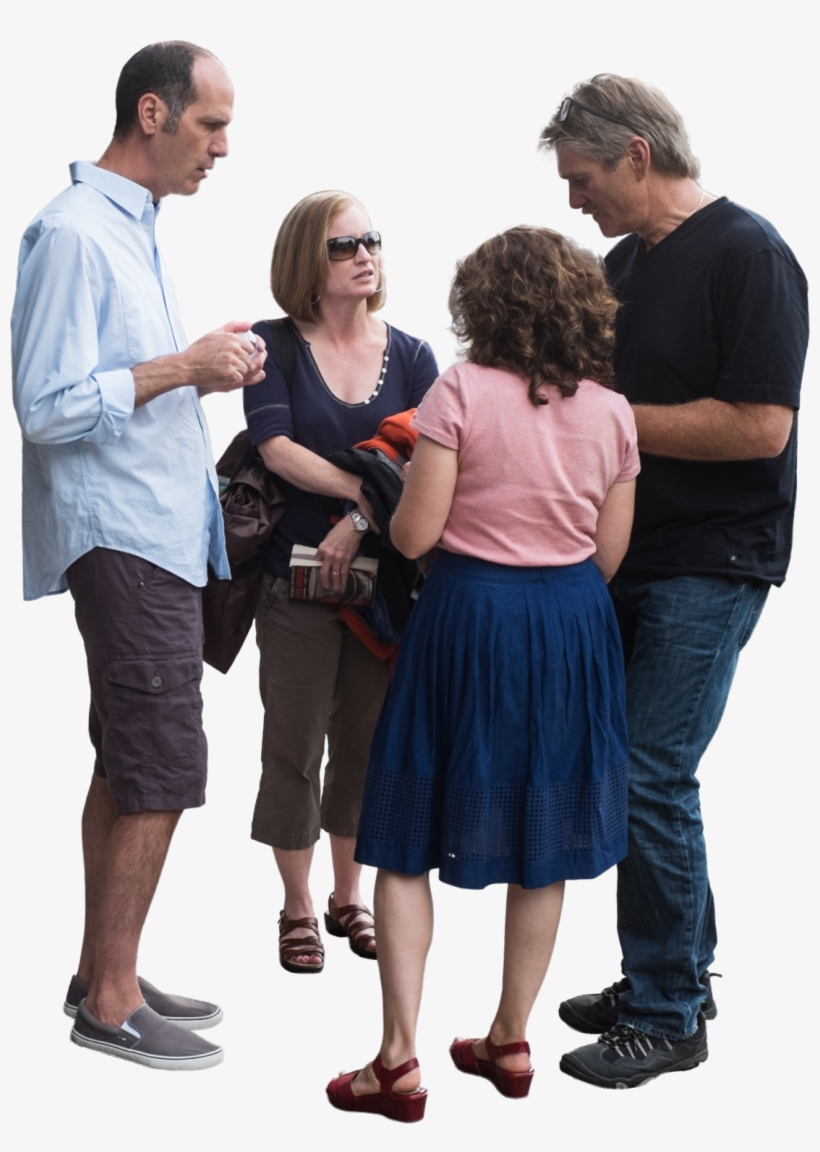 Group People Talking Png, transparent png download