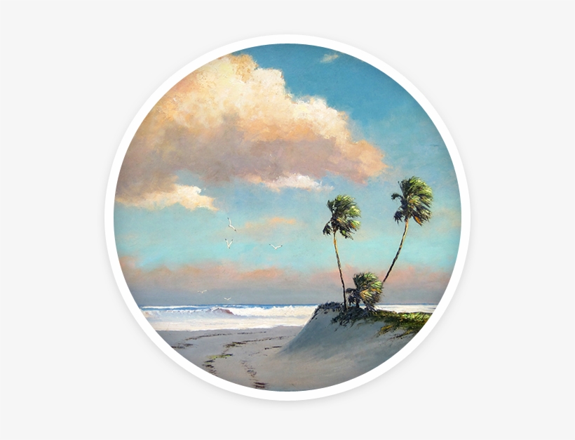 Upcoming Auction Items - Leinwandbild Miami Natur-szene 4, Kunstdruck East Urban, transparent png download