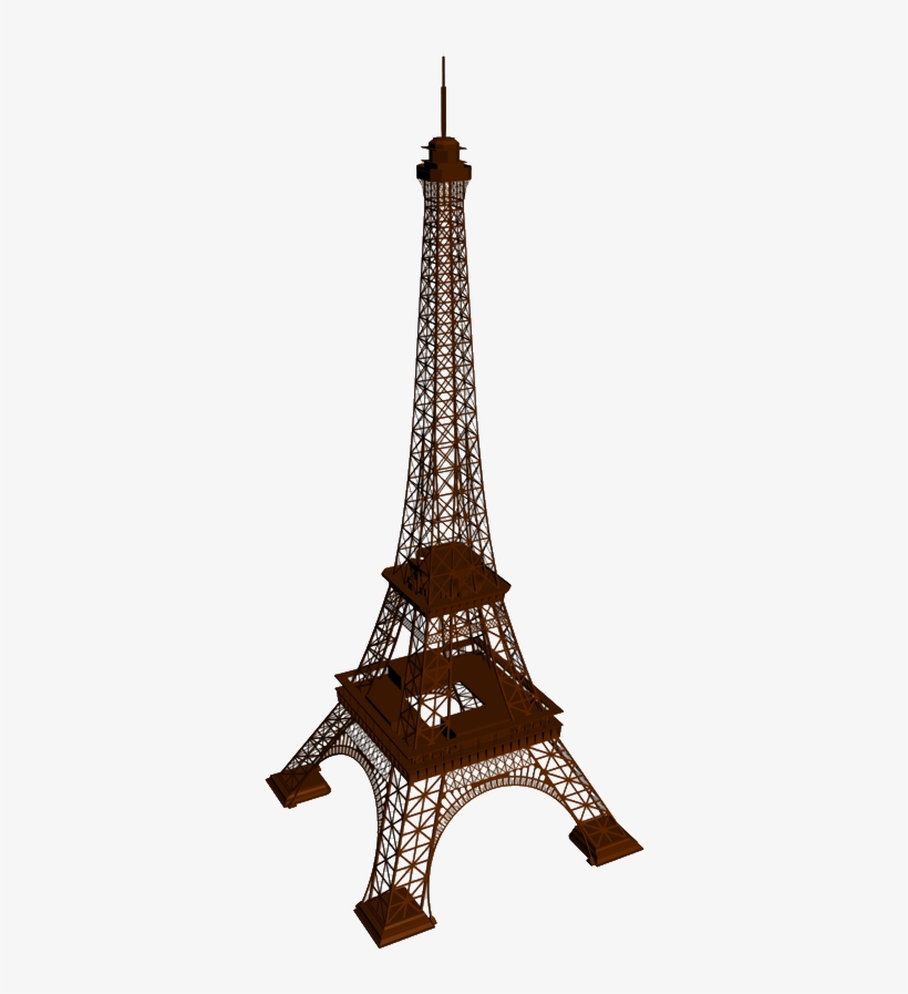 Officialmodel - Make A Model Of The Eiffel Tower, transparent png download