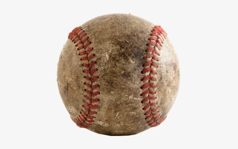 Old, Vintage Baseball - Old Baseball Png, transparent png download