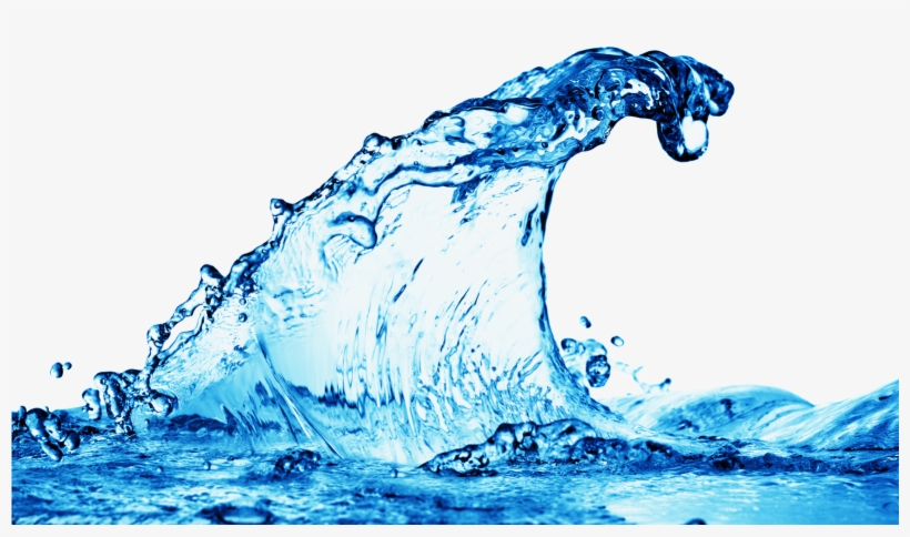 Blue Water Ocean Wave Png Image - Water Png, transparent png download