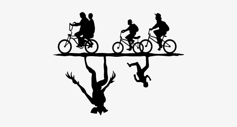 Png Freeuse Stock Resultado De Imagen Silhouette S - Stranger Things Silhouettes, transparent png download