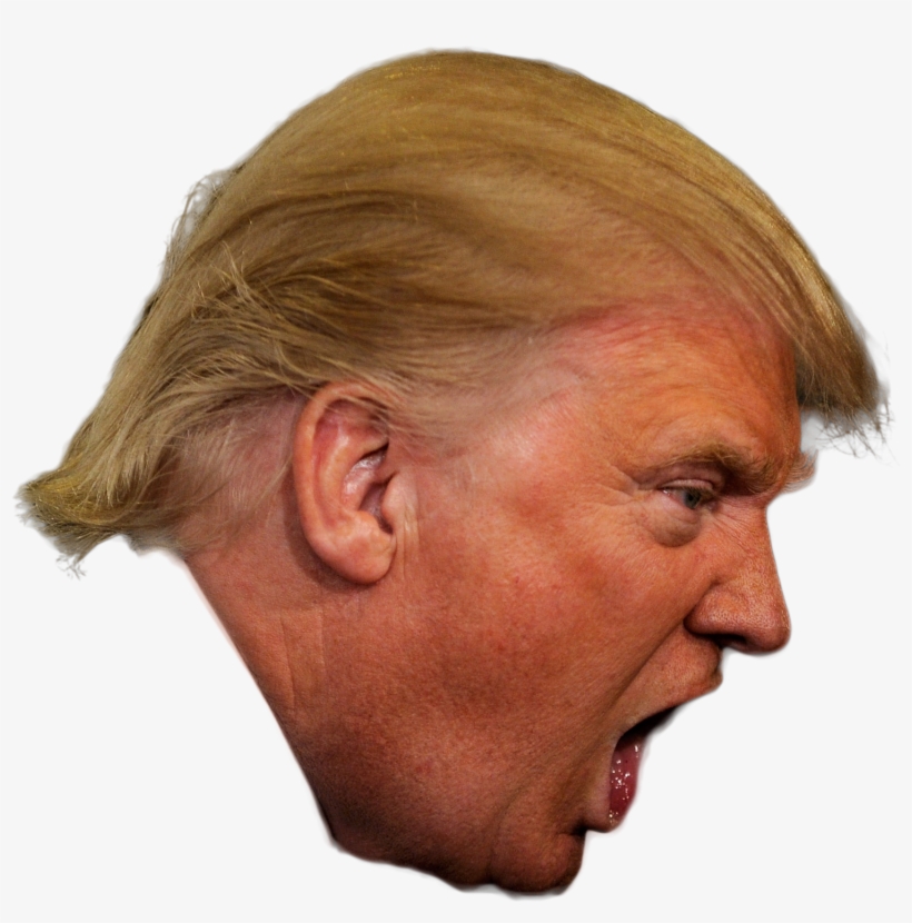Donald Trump Eating A Burger, transparent png download