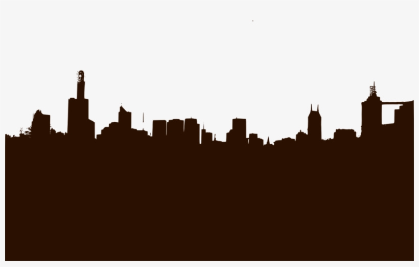 The Term Is Not Politically Incorrect But, Depending - City Skyline Silhouette, transparent png download