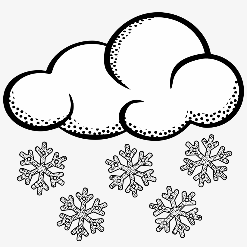 Clipart Library Collection Of Cloud Black And White, transparent png download