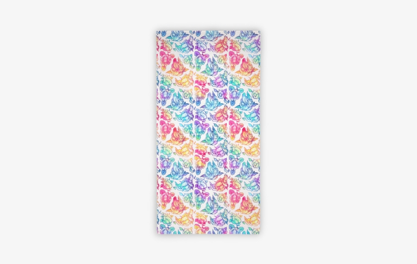 Floral Penis Pattern Rainbow Beach Towel Towel - Floral Penis Pattern Purple Tote Bag: Funny Tote Bag, transparent png download