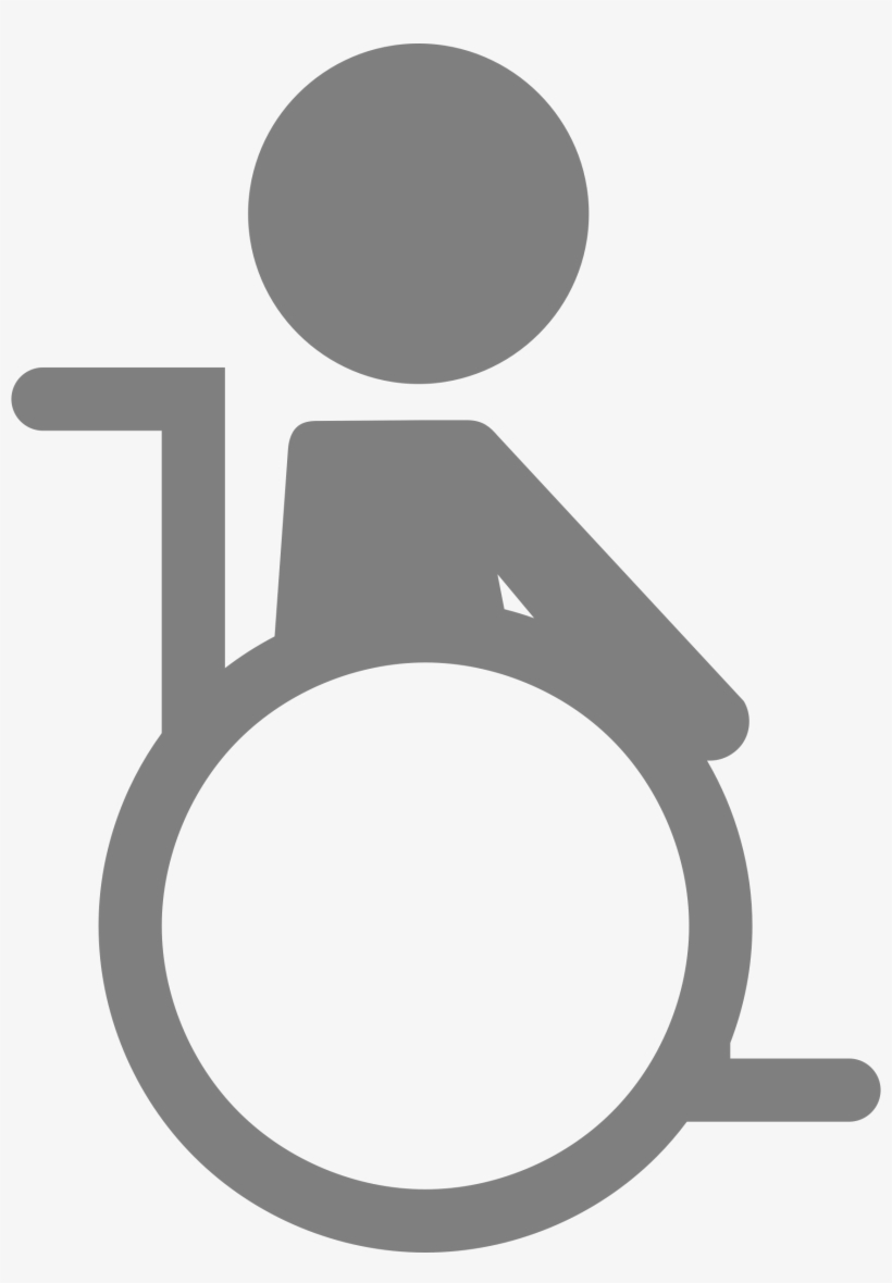 This Free Icons Png Design Of Person Wheelchair, transparent png download