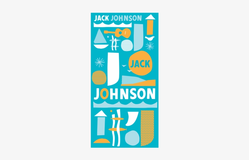 Summer 2017 Beach Towel - Jack Johnson Summer 2017 Tour Poster, transparent png download