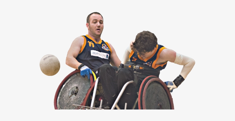 Help Support Us Crush The Opposition - Wheelchair Rugby, transparent png download