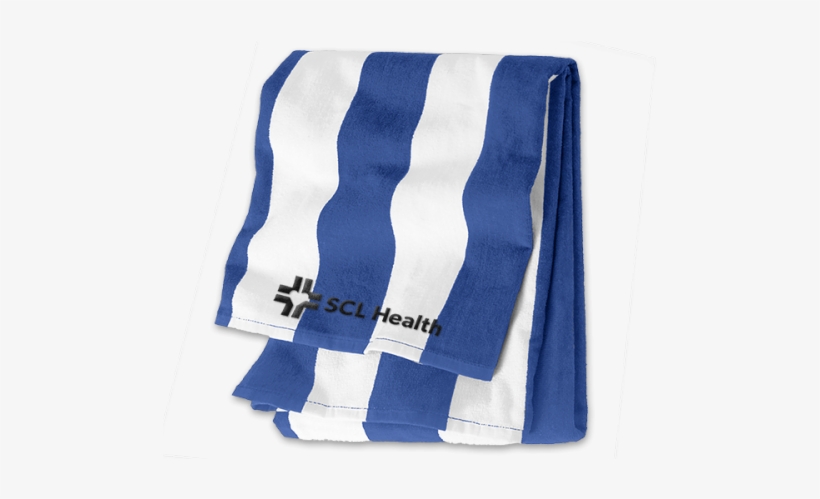 Port & Co Pt43 Cabana Stripe Beach Towel, Turquoise, transparent png download