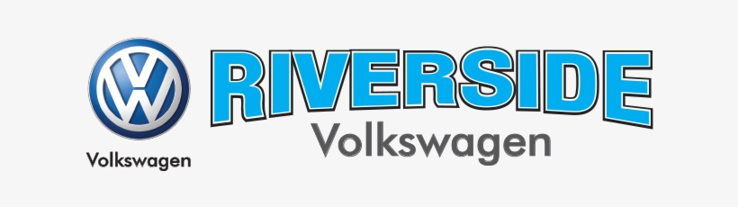 Riverside Volkswagen Logo - Electric Blue, transparent png download