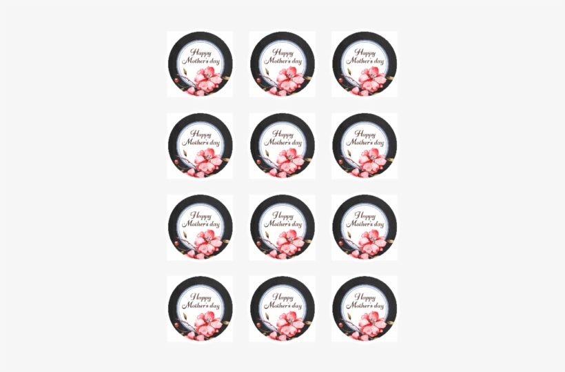 Mother's Day Round Stickers - Icon, transparent png download